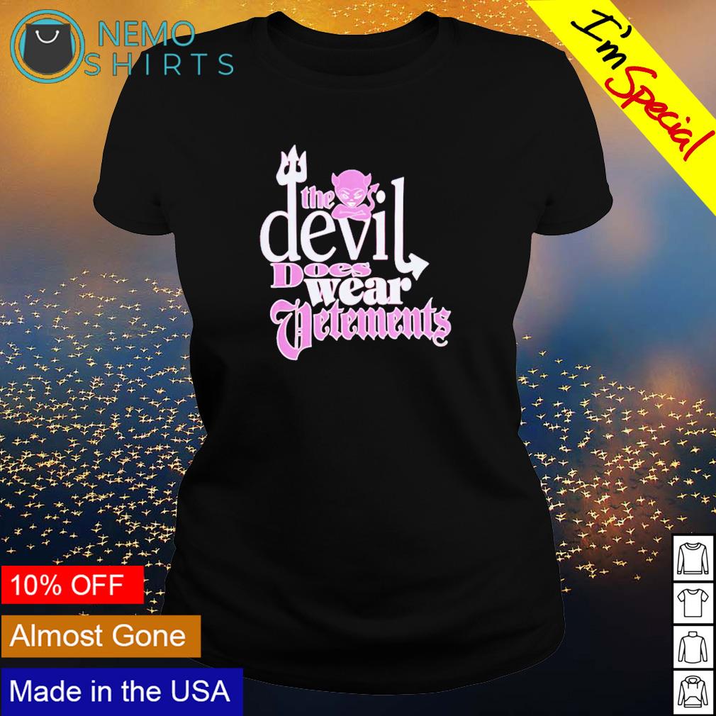 The devil does wear vetements - Adult & Kids T-Shirts, Sweatshirts & Hoodies apparel design preview 3