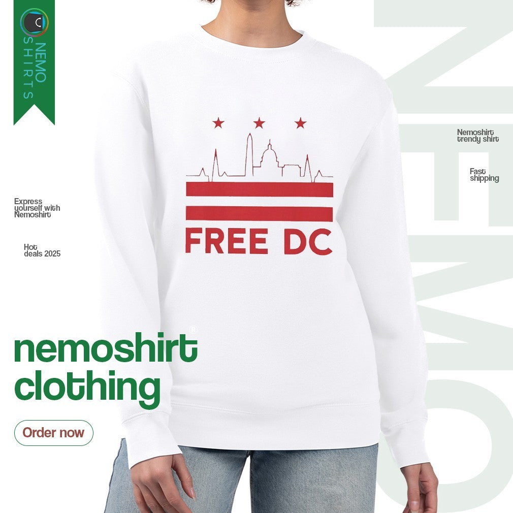 Free DC washington city skyline - Adult & Kids T-Shirts, Sweatshirts & Hoodies apparel design preview 4