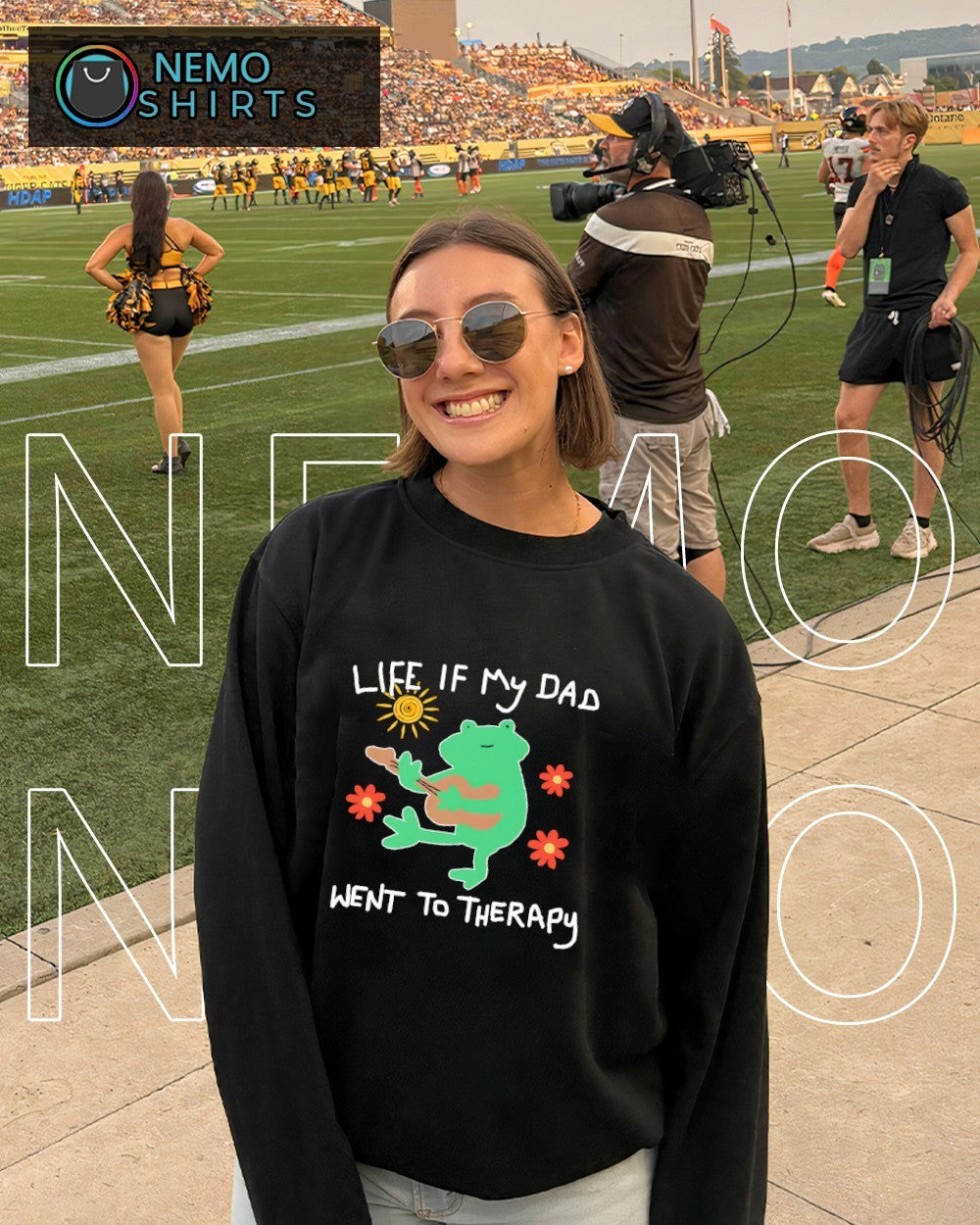 Life if my dad went to therapy frog - Adult & Kids T-Shirts, Sweatshirts & Hoodies apparel design preview 6