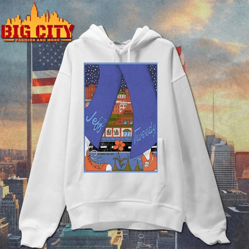 Jeff Tweedy Oct 20 2025 Union Transfer Show Poster - Adult & Kids T-Shirts, Sweatshirts & Hoodies apparel design preview 2