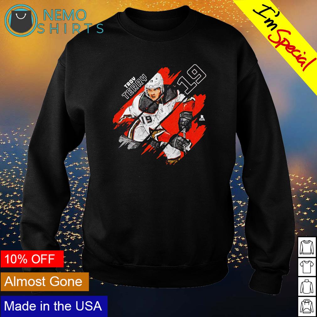 Anaheim Hockey Troy Terry stripes - Adult & Kids T-Shirts, Sweatshirts & Hoodies apparel design preview 4
