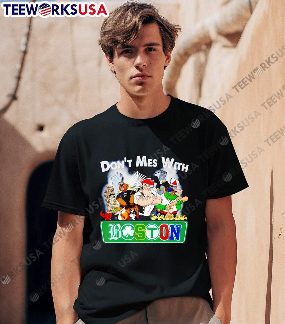 Boston don't mes with Skyline - Adult & Kids T-Shirts, Sweatshirts & Hoodies apparel design preview 1