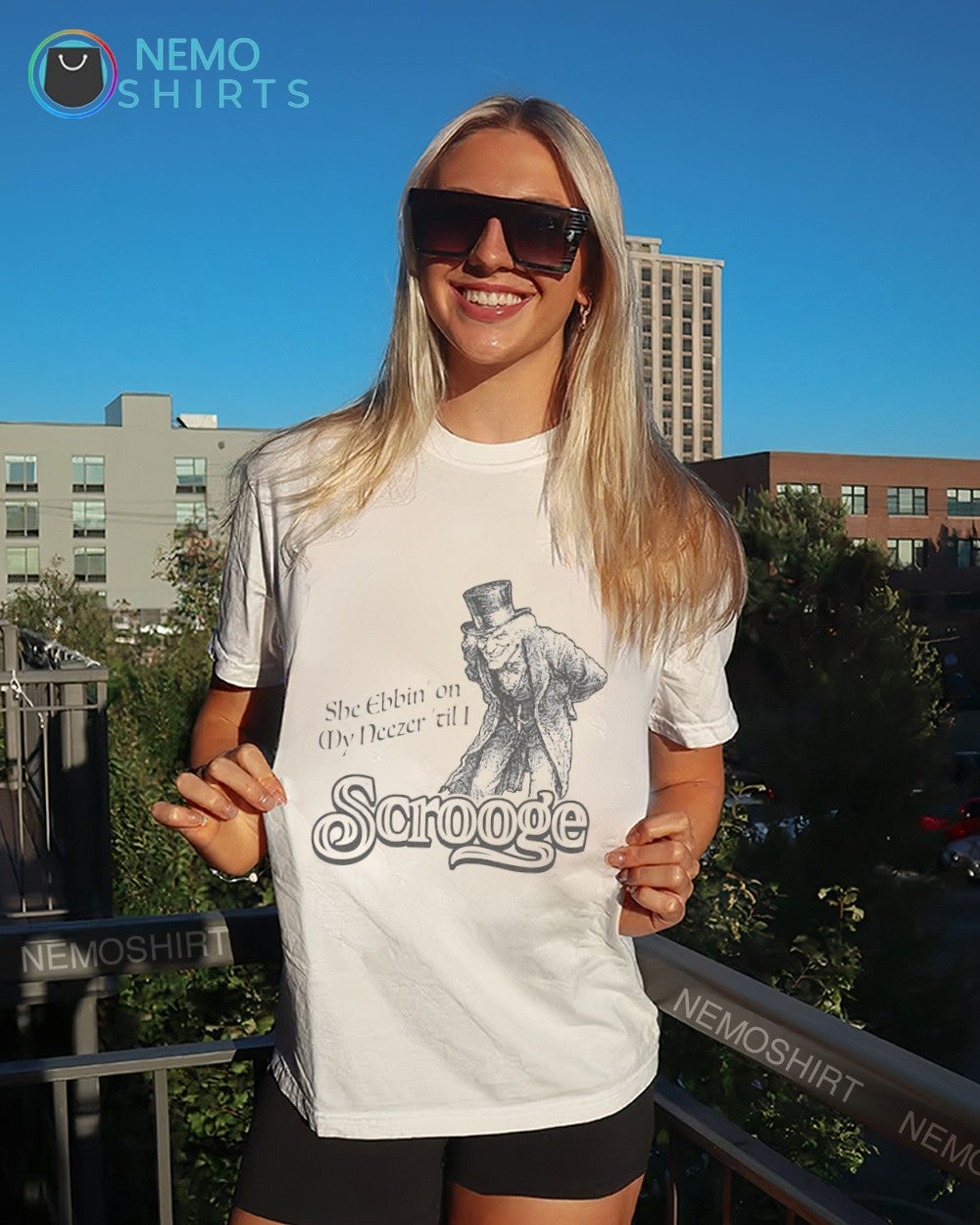 She ebbin' on my neezer til I scrooge Uncle Sam - Adult & Kids T-Shirts, Sweatshirts & Hoodies apparel design preview 4