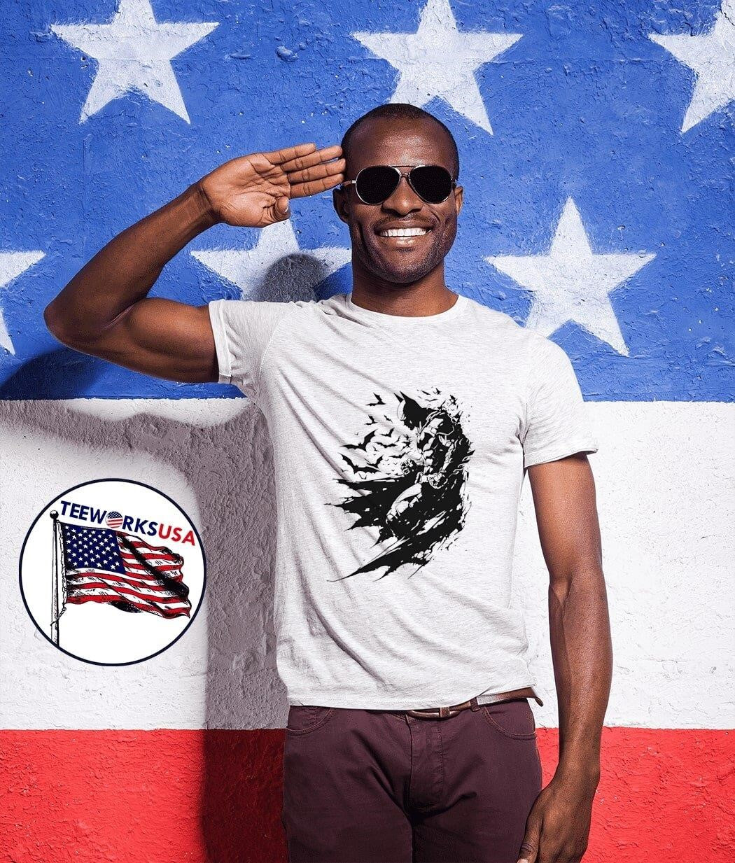 Bat Splatter Panos Stamp - Adult & Kids T-Shirts, Sweatshirts & Hoodies apparel design preview 1
