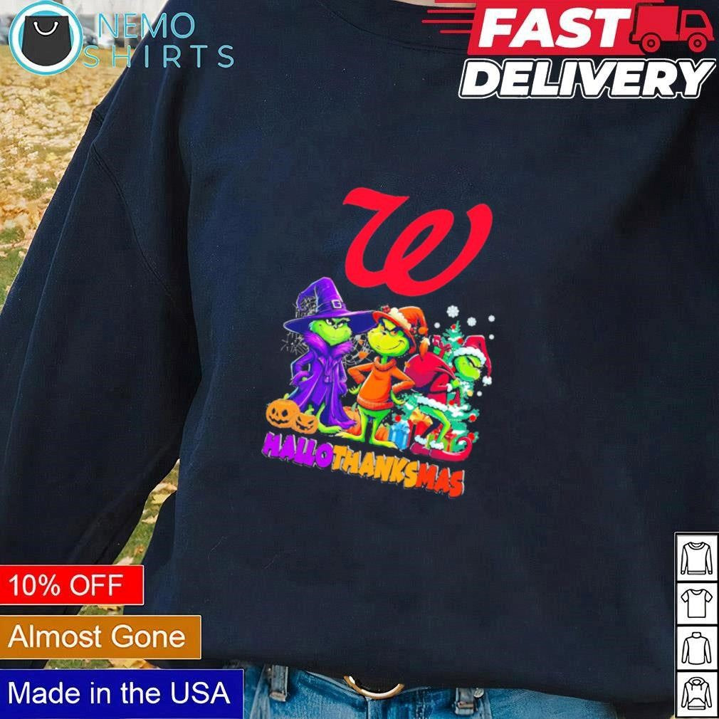 Walgreens Grinch Hallothanksmas - Adult & Kids T-Shirts, Sweatshirts & Hoodies apparel design preview 1