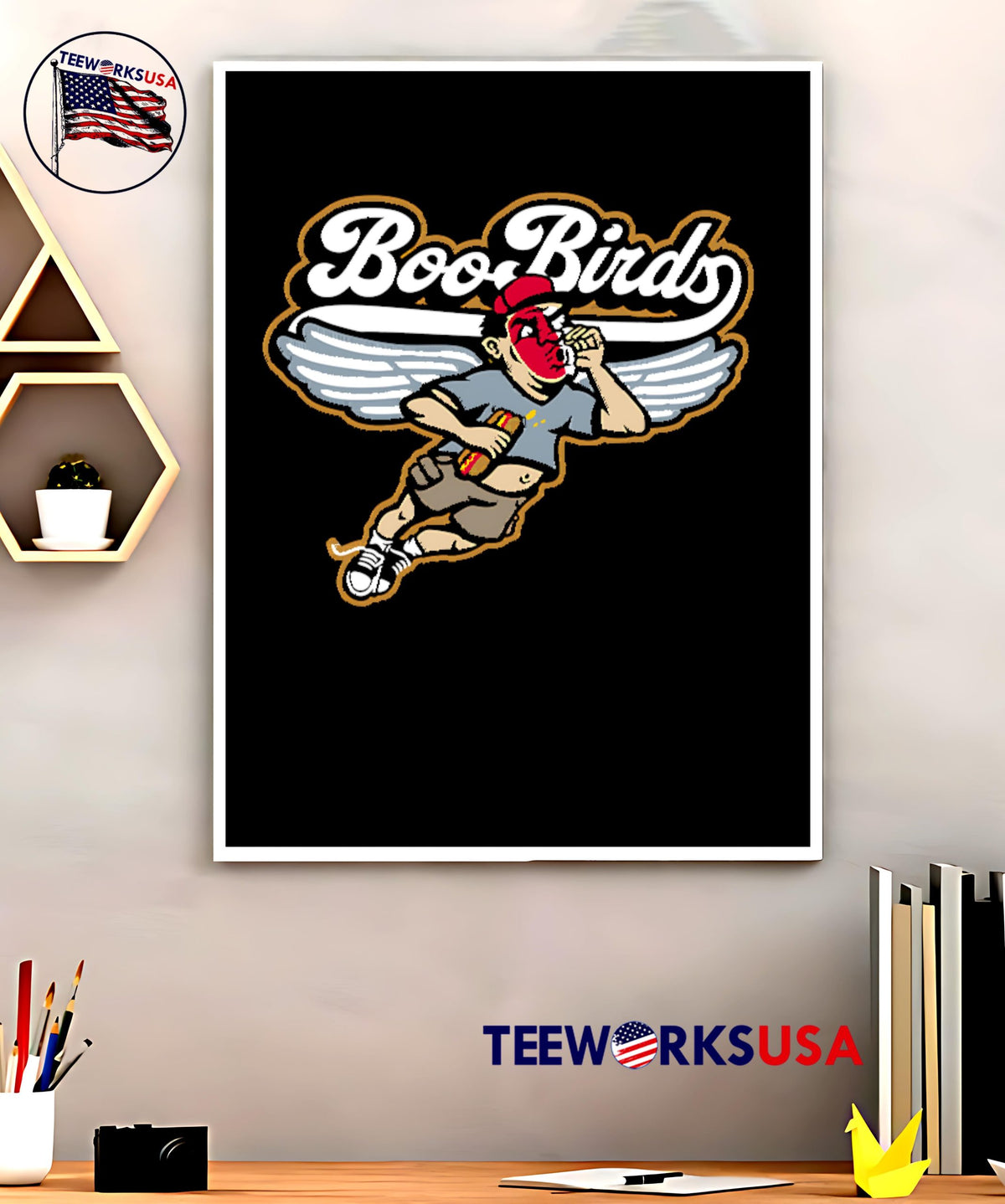 Boo Birds hot dog sandwich - Adult & Kids T-Shirts, Sweatshirts & Hoodies apparel design preview 5
