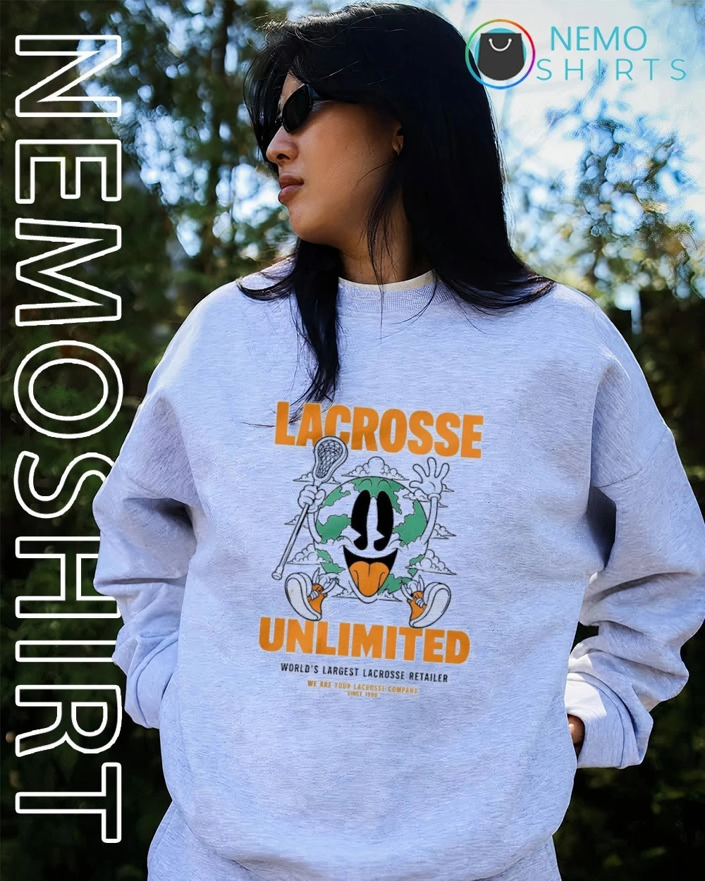 World's Largest Retailer Lacrosse - Adult & Kids T-Shirts, Sweatshirts & Hoodies apparel design preview 2