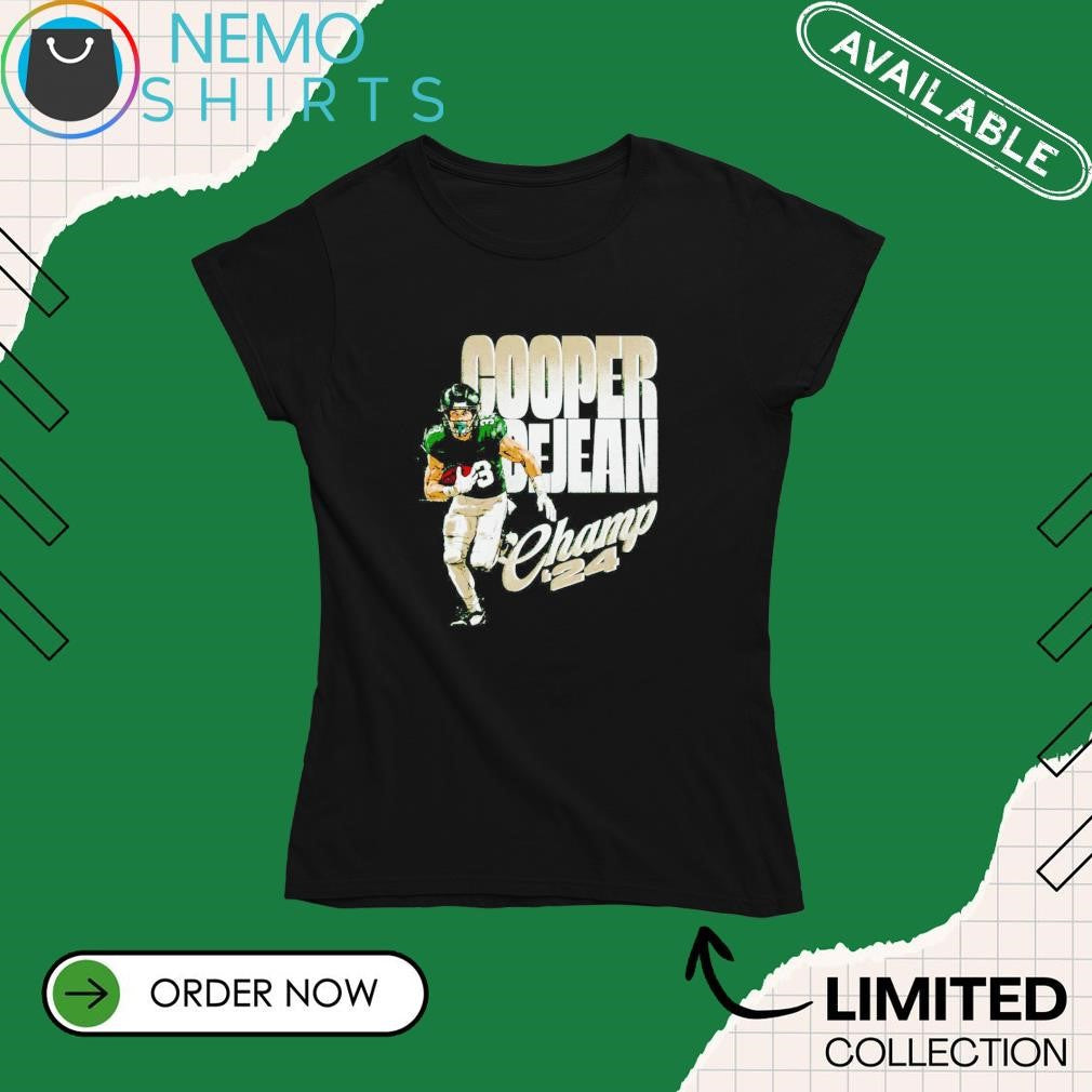 Champ 2024 Cooper DeJean Philadelphia Eagles - Adult & Kids T-Shirts, Sweatshirts & Hoodies apparel design preview 4