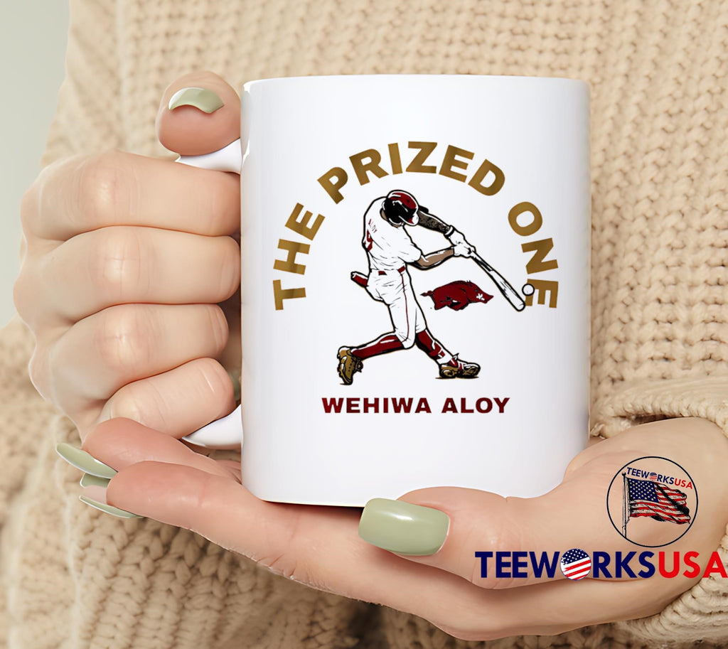 Arkansas Baseball Wehiwa Aloy The Prized One - Adult & Kids T-Shirts, Sweatshirts & Hoodies apparel design preview 6