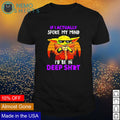 Baby Yoda if I actually spoke my mind I'd be in deep - Adult & Kids T-Shirts, Sweatshirts & Hoodies apparel design preview 1