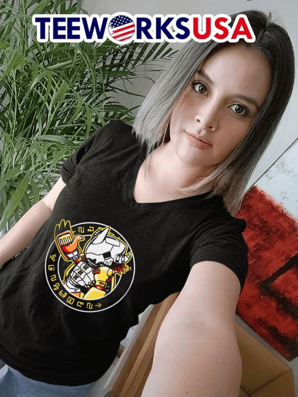 Digivault MetalGreymon from Digimon X Vault boy - Adult & Kids T-Shirts, Sweatshirts & Hoodies apparel design preview 4