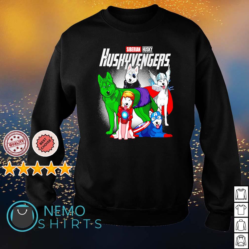 Avengers Siberian Husky Huskyvengers - Adult & Kids T-Shirts, Sweatshirts & Hoodies apparel design preview 4