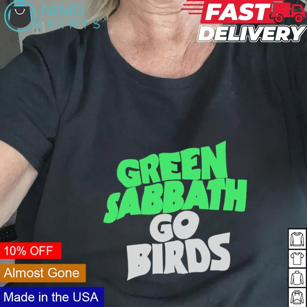 Green Sabbath go Birds - Adult & Kids T-Shirts, Sweatshirts & Hoodies apparel design preview 1