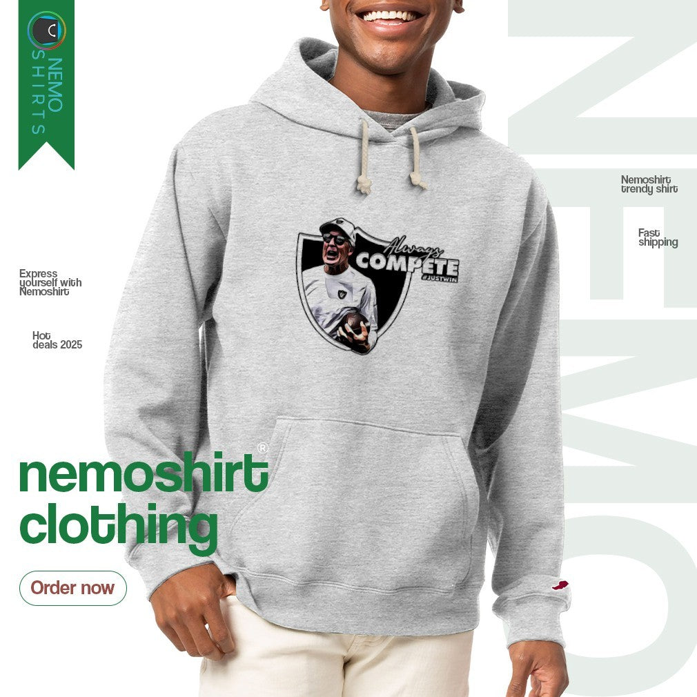 Always compete just win Pete Carroll Las Vegas - Adult & Kids T-Shirts, Sweatshirts & Hoodies apparel design preview 2