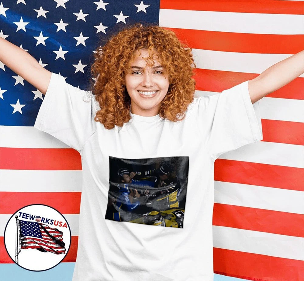 Carson Hocevar Nascar Fight - Adult & Kids T-Shirts, Sweatshirts & Hoodies apparel design preview 2
