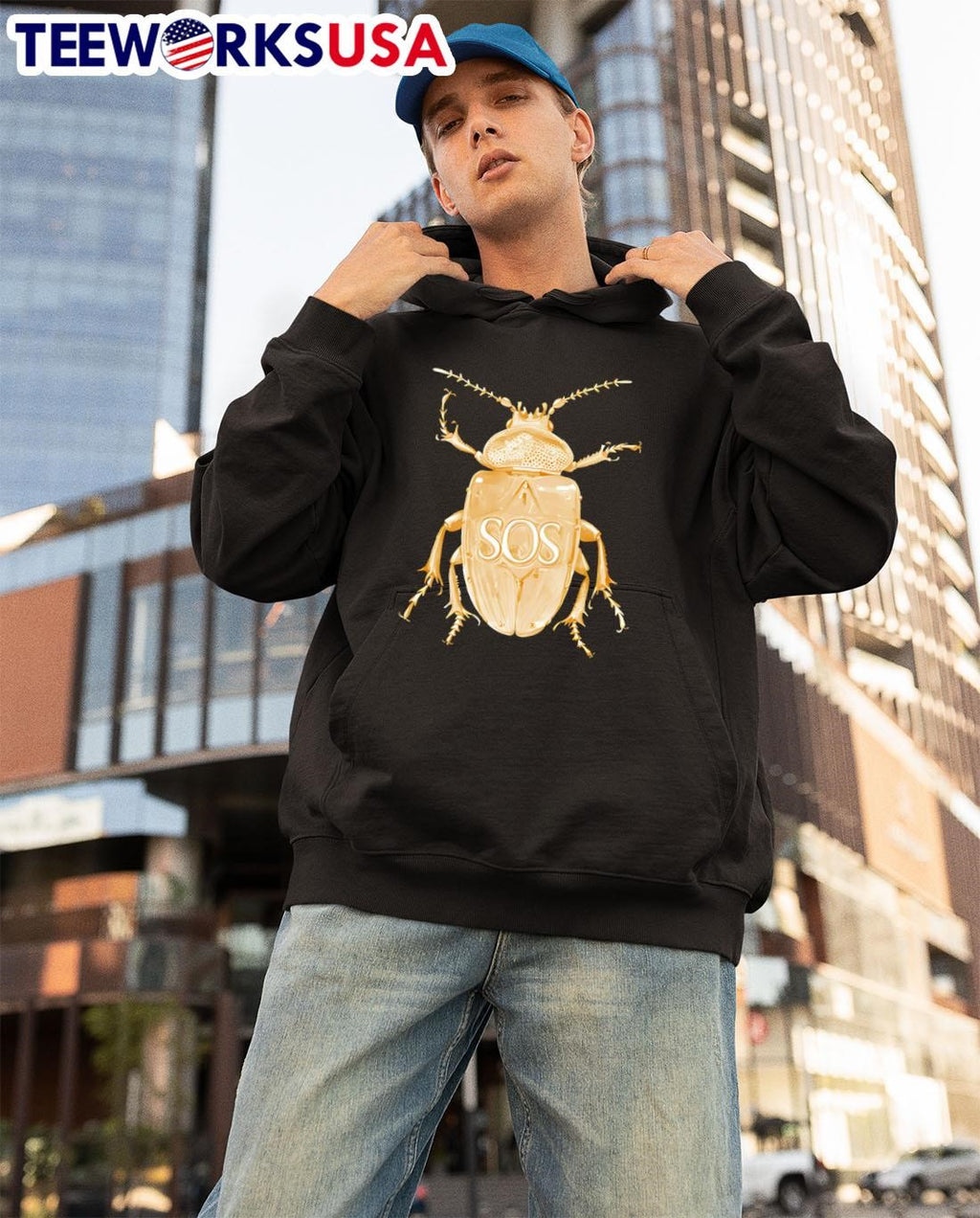 Sza Sos Merch Store Deluxe Brown Beetle - Adult & Kids T-Shirts, Sweatshirts & Hoodies apparel design preview 3