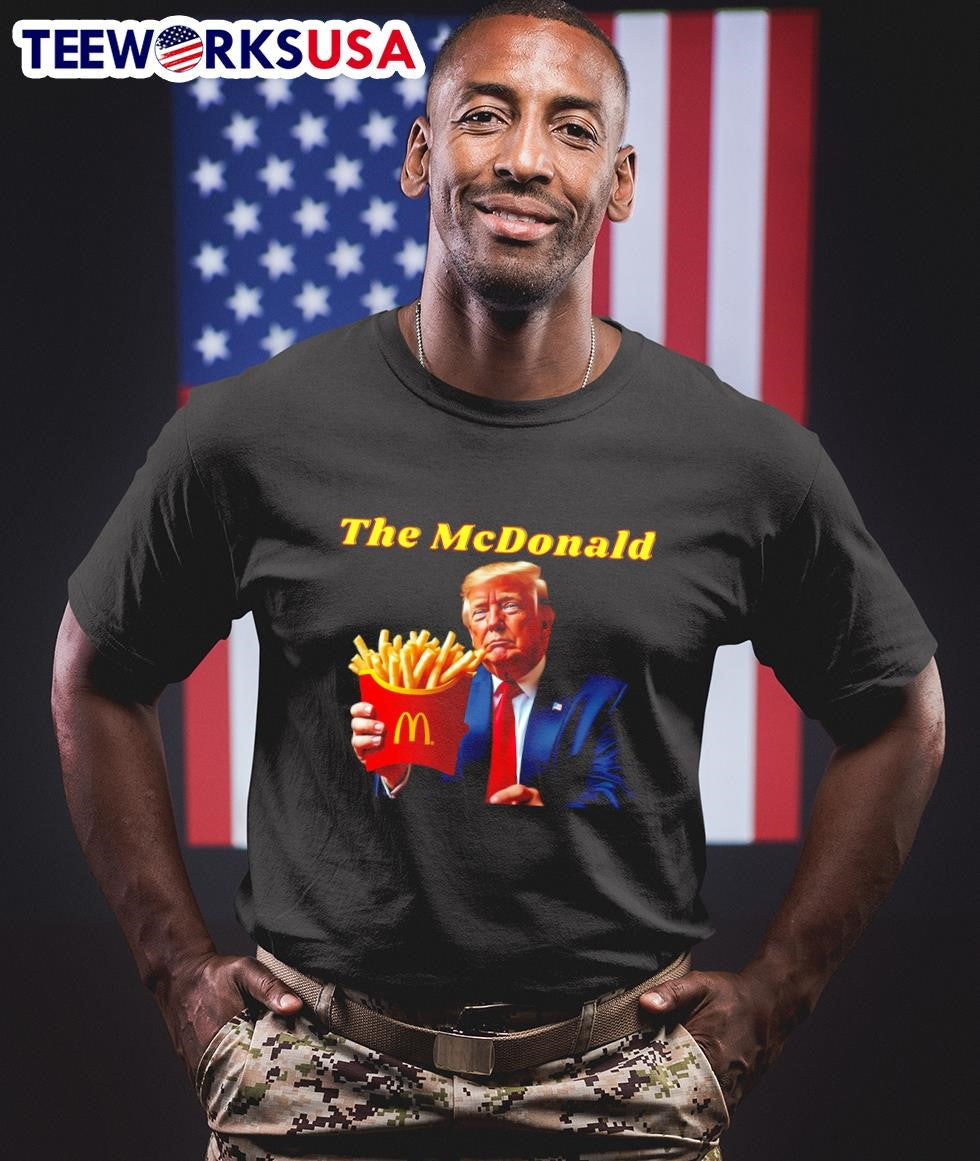 The McDonald Trump - Adult & Kids T-Shirts, Sweatshirts & Hoodies apparel design preview 1