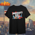 Immigrants Built America 2025 - Adult & Kids T-Shirts, Sweatshirts & Hoodies apparel design preview 1