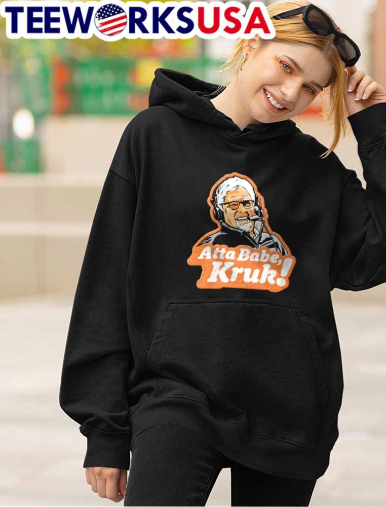 Kruk Atta Babe man wearing headset glasses - Adult & Kids T-Shirts, Sweatshirts & Hoodies apparel design preview 4
