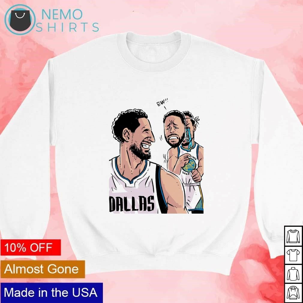 Stephen Curry misses Klay Thompson cartoon - Adult & Kids T-Shirts, Sweatshirts & Hoodies apparel design preview 4
