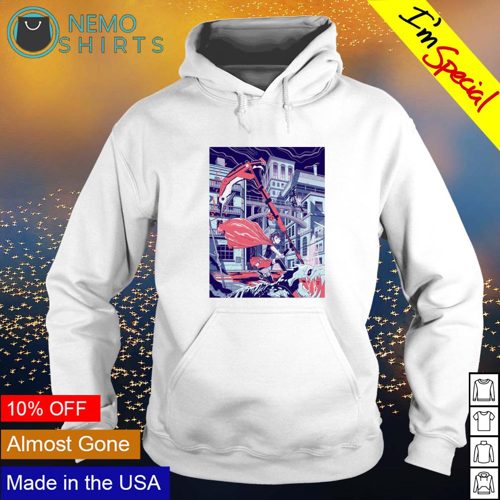 Ruby grimm street fight - Adult & Kids T-Shirts, Sweatshirts & Hoodies apparel design preview 2