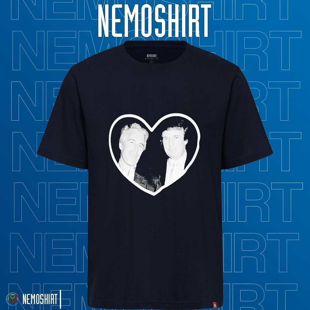Trump love Jeffrey Epstein - Adult & Kids T-Shirts, Sweatshirts & Hoodies apparel design preview 1