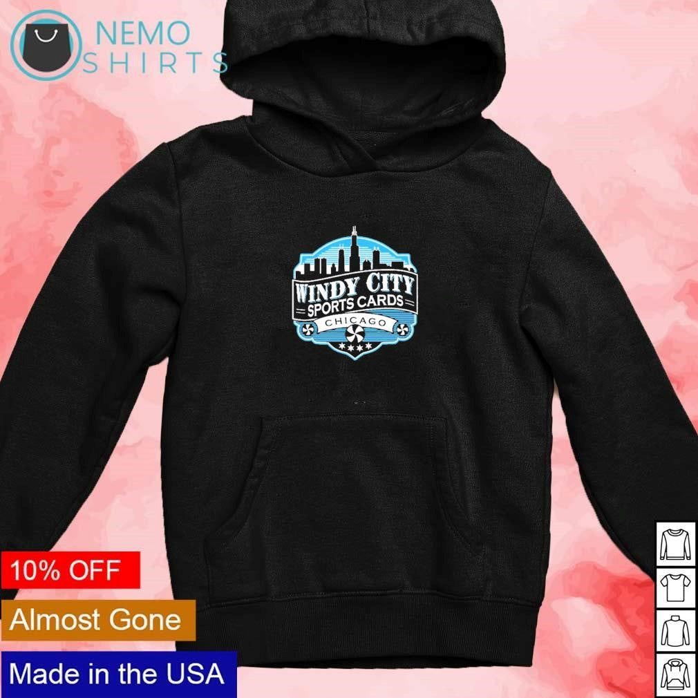 Windy city sports cards Chicago - Adult & Kids T-Shirts, Sweatshirts & Hoodies apparel design preview 2