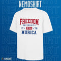 Freedom university USA murica 1776 - Adult & Kids T-Shirts, Sweatshirts & Hoodies apparel design preview 1