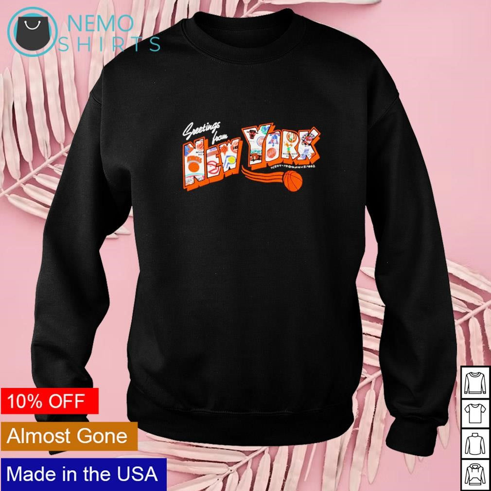 Greetings New York Knicks - Adult & Kids T-Shirts, Sweatshirts & Hoodies apparel design preview 3
