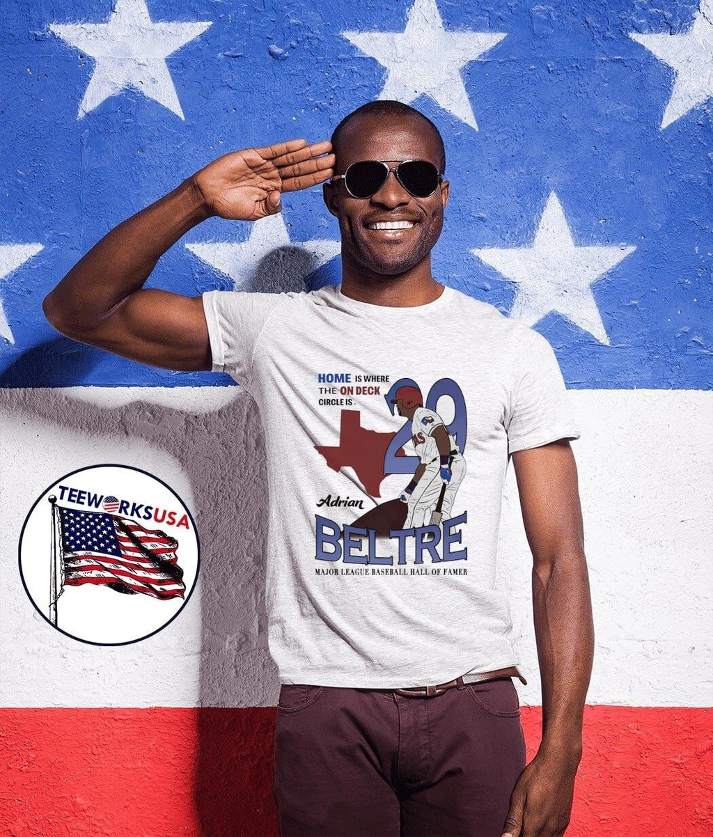 Texas Rangers Adrian Beltre 29 home is where the on - Adult & Kids T-Shirts, Sweatshirts & Hoodies apparel design preview 1