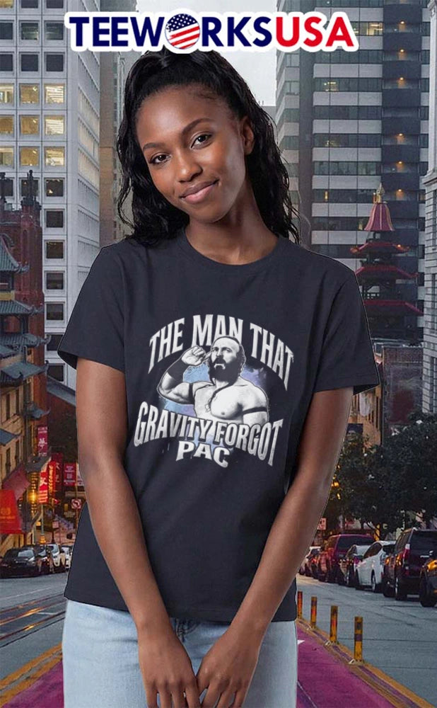 The MAN That Gravity Forgot PAC - Adult & Kids T-Shirts, Sweatshirts & Hoodies apparel design preview 2