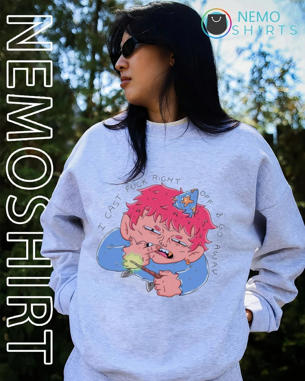 I cast fuck right off and go away - Adult & Kids T-Shirts, Sweatshirts & Hoodies apparel design preview 3