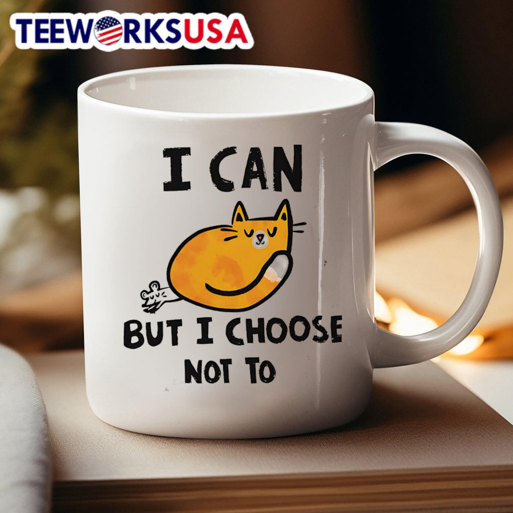 Cat I can but choose not to - Adult & Kids T-Shirts, Sweatshirts & Hoodies apparel design preview 4