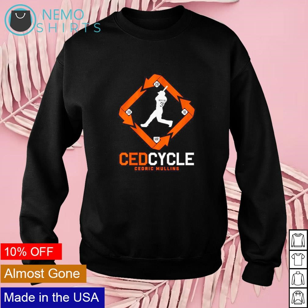 CedCycle Cedric Mullins Baltimore Orioles - Adult & Kids T-Shirts, Sweatshirts & Hoodies apparel design preview 3