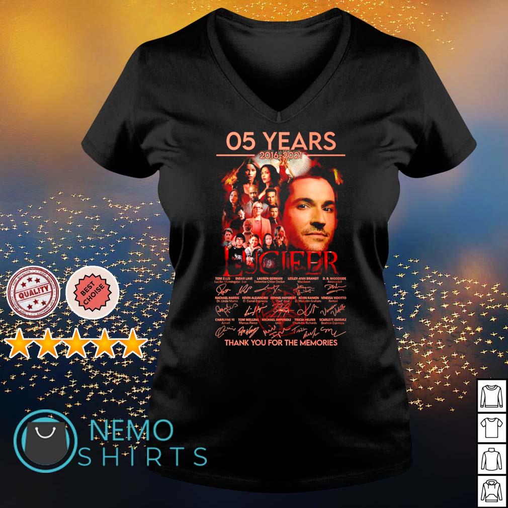 05 years of Lucifer 2016 2021 thank you for the - Adult & Kids T-Shirts, Sweatshirts & Hoodies apparel design preview 5