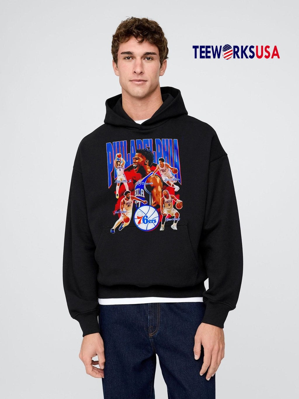 Original Philadelphia 76ers Ring The Bell 2025-2026 - Adult & Kids T-Shirts, Sweatshirts & Hoodies apparel design preview 2