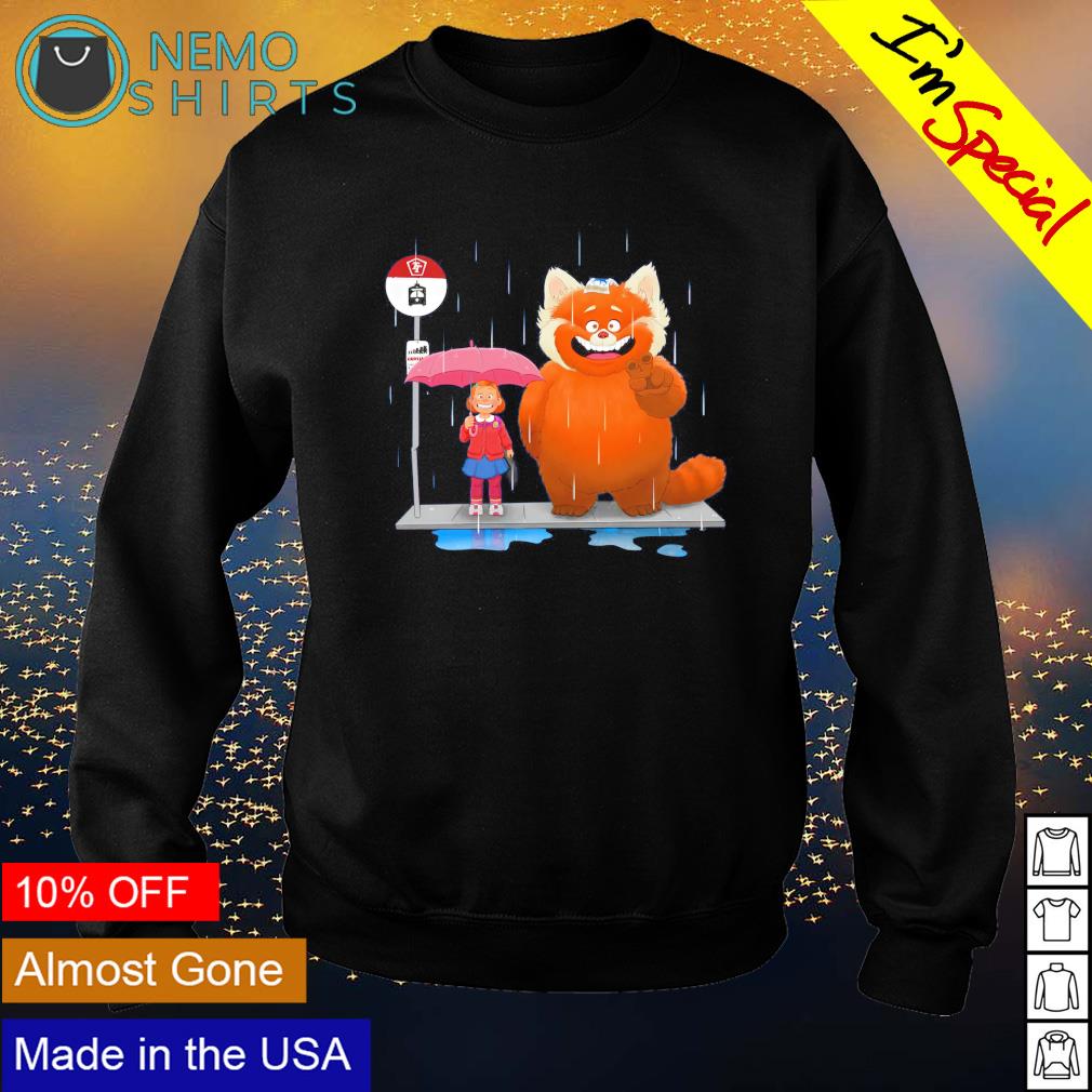 Turning Red panda bus stop - Adult & Kids T-Shirts, Sweatshirts & Hoodies apparel design preview 4