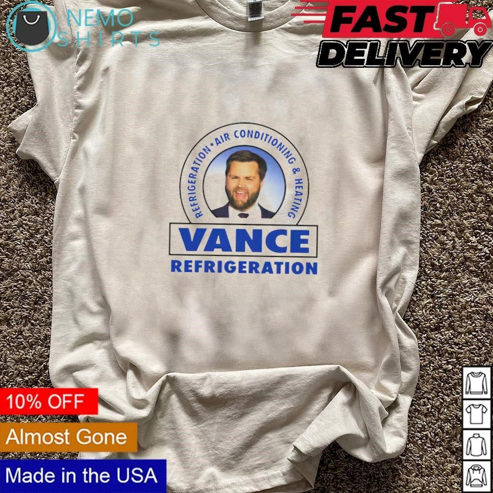 Vance refrigeration air conditioning and heating - Adult & Kids T-Shirts, Sweatshirts & Hoodies apparel design preview 3