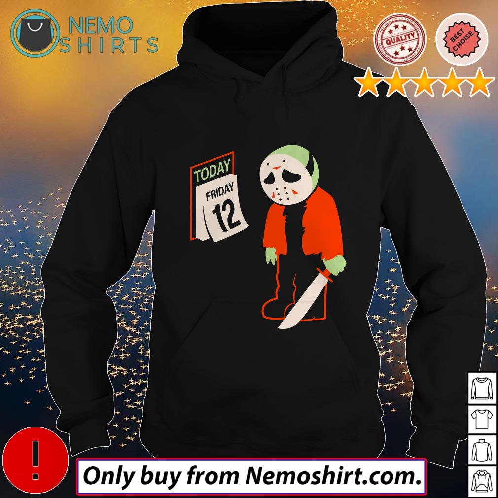 Jason Voorhees today Friday 12 - Adult & Kids T-Shirts, Sweatshirts & Hoodies apparel design preview 2