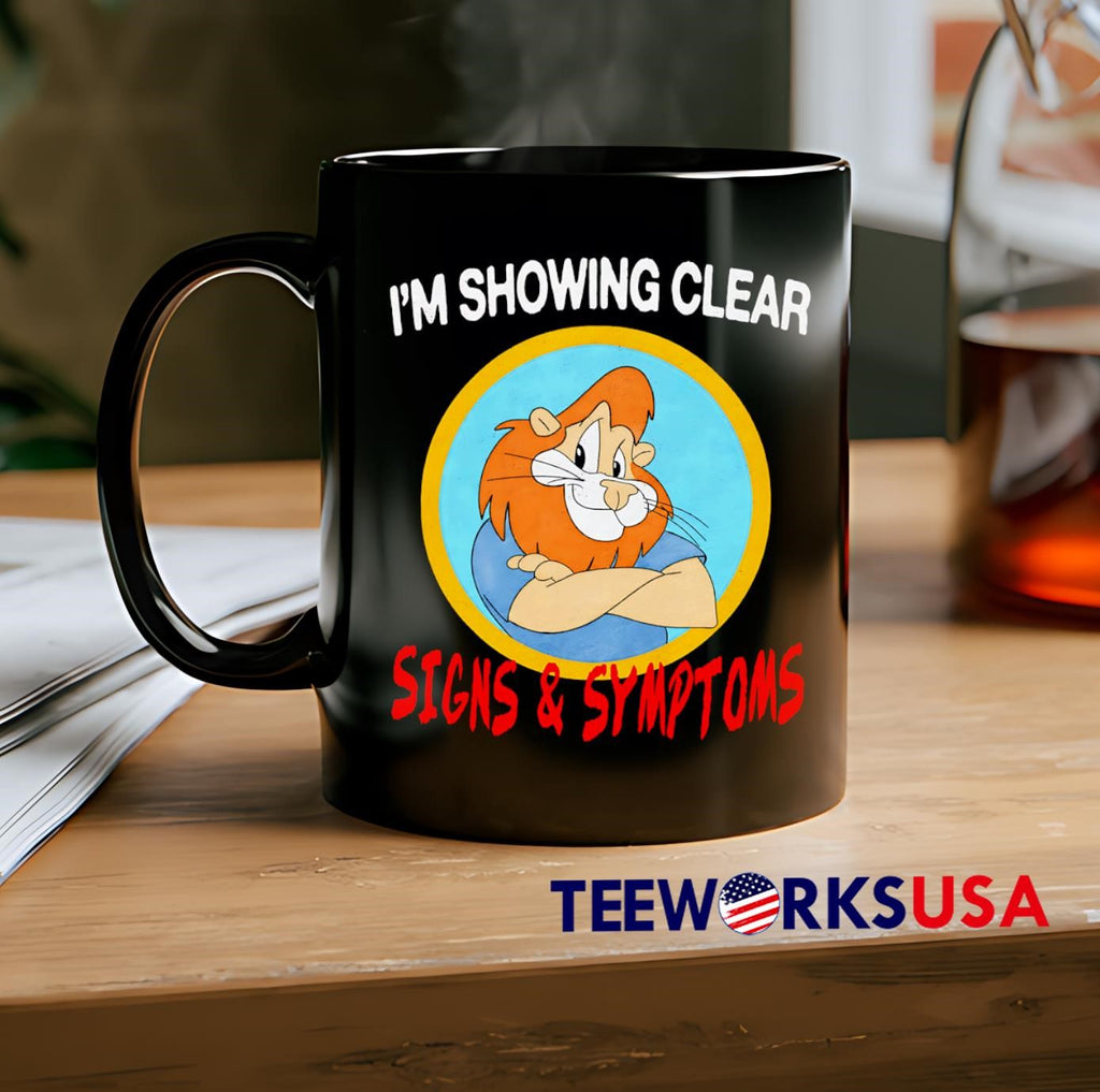 I'm showing clear signs and symptoms - Adult & Kids T-Shirts, Sweatshirts & Hoodies apparel design preview 2