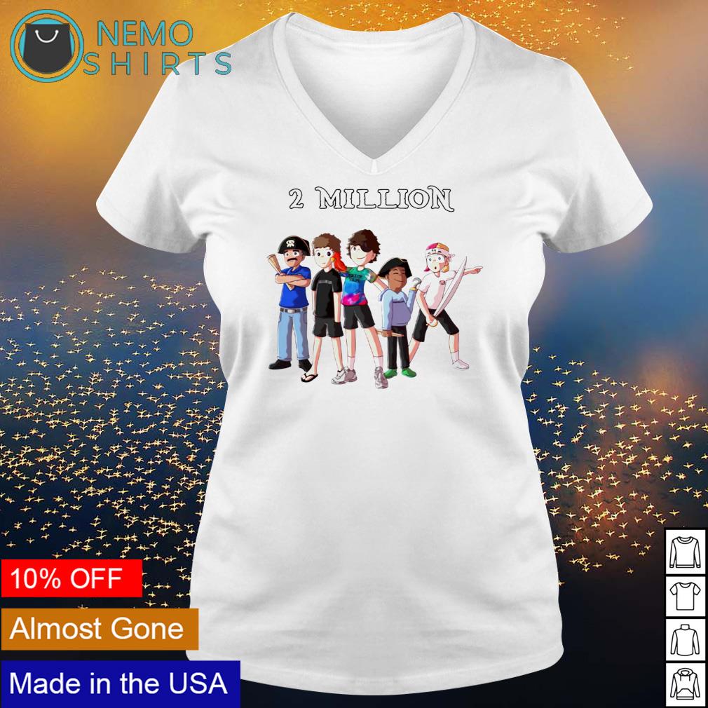 Baylen Levine 2 million subscribers - Adult & Kids T-Shirts, Sweatshirts & Hoodies apparel design preview 5
