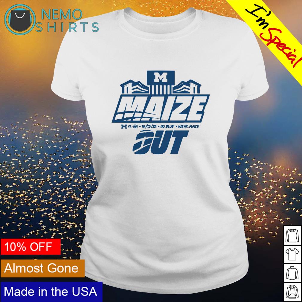 Maize Out go blue wear made - Adult & Kids T-Shirts, Sweatshirts & Hoodies apparel design preview 3