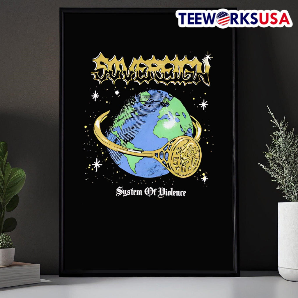 Sovereign System Of Violence - Adult & Kids T-Shirts, Sweatshirts & Hoodies apparel design preview 5