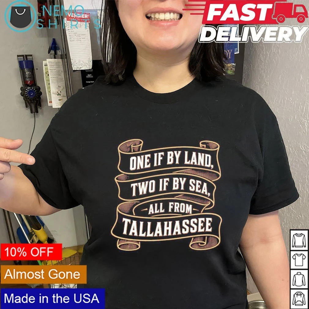 Paul Revere's Ride one if by land two sea all from - Adult & Kids T-Shirts, Sweatshirts & Hoodies apparel design preview 2