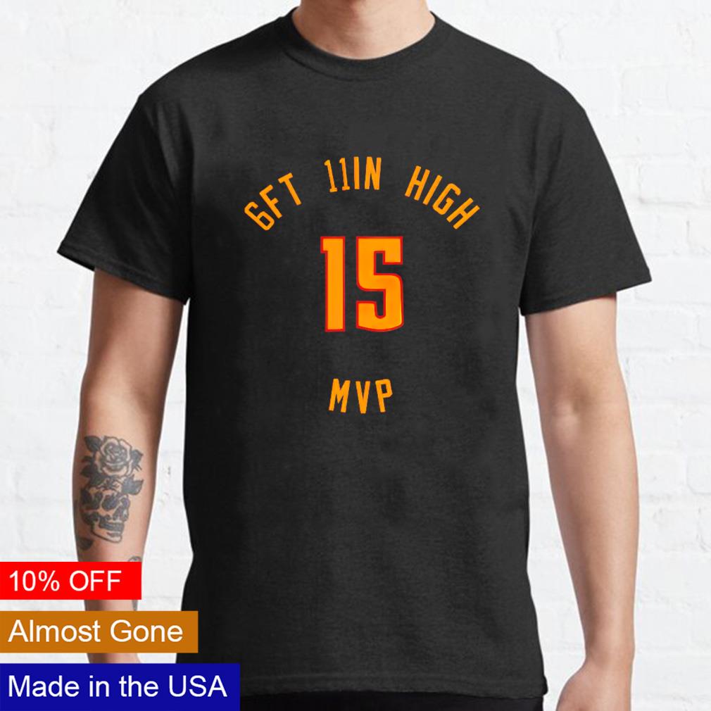 Nikola Jokic mile high mvp 6 feet 11 inch - Adult & Kids T-Shirts, Sweatshirts & Hoodies apparel design preview 1