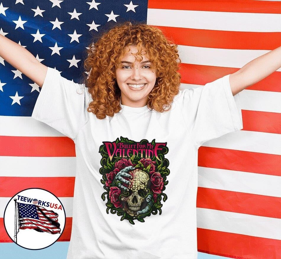 Bullet For My Valentine skull - Adult & Kids T-Shirts, Sweatshirts & Hoodies apparel design preview 7