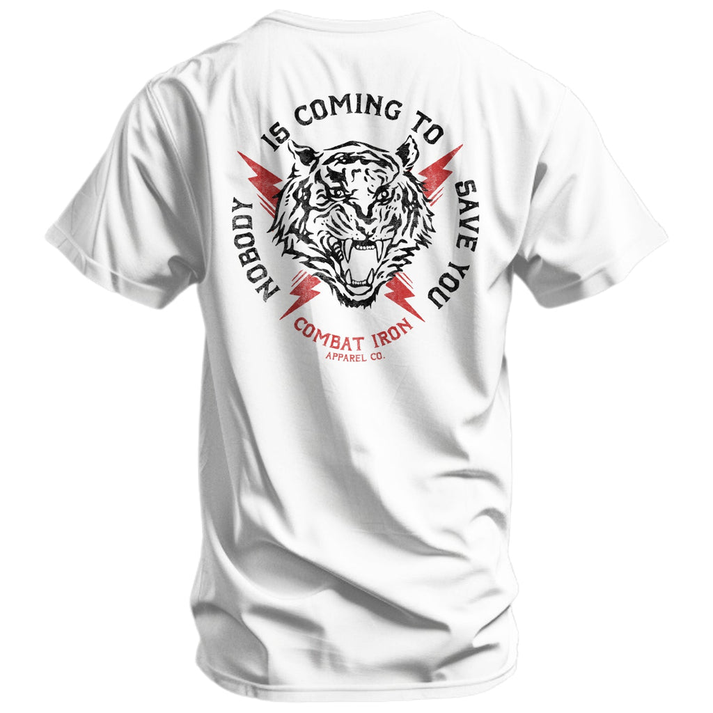 Nobody Is Coming To Save You Men's - Adult & Kids T-Shirts, Sweatshirts & Hoodies apparel design preview 10