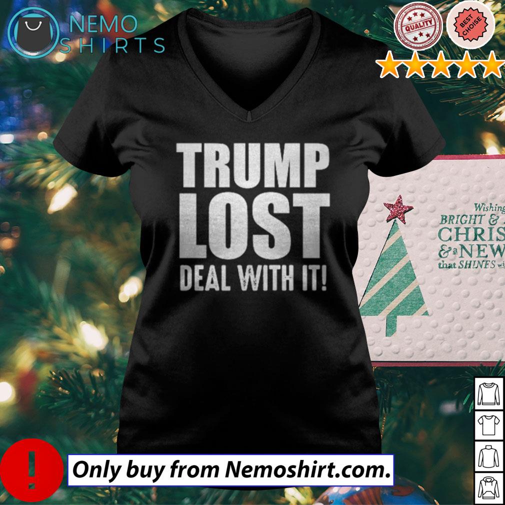 Trump lost deal with it - Adult & Kids T-Shirts, Sweatshirts & Hoodies apparel design preview 2