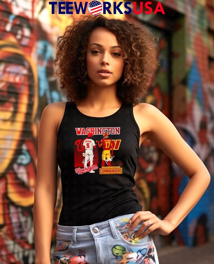Washington commanders and nationals star power - Adult & Kids T-Shirts, Sweatshirts & Hoodies apparel design preview 7
