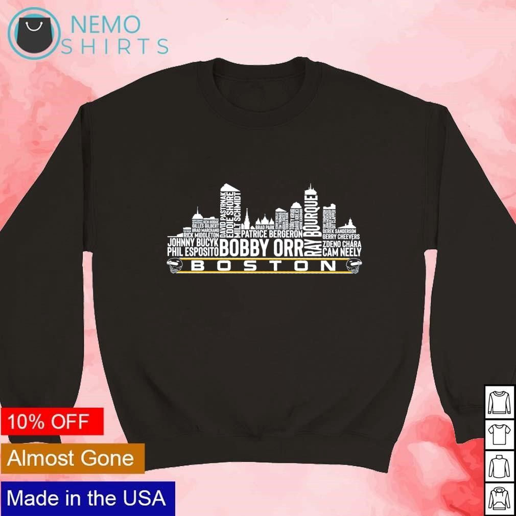 Boston Bruins players names city - Adult & Kids T-Shirts, Sweatshirts & Hoodies apparel design preview 3
